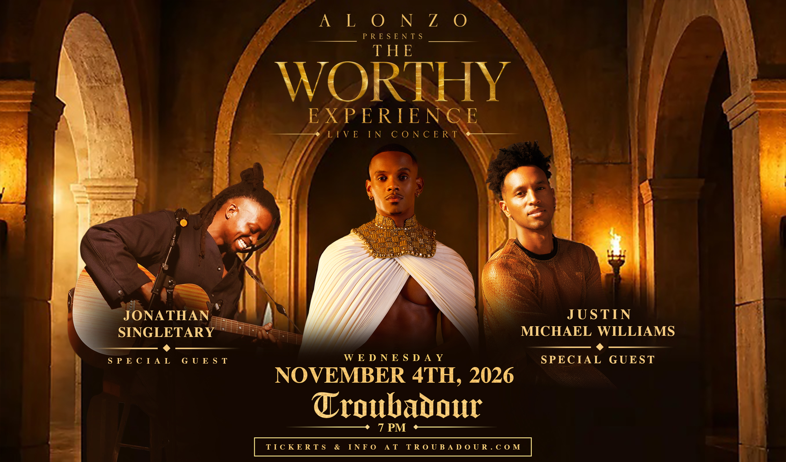 More Info for ALONZO Presents The WORTHY EXPERIENCE