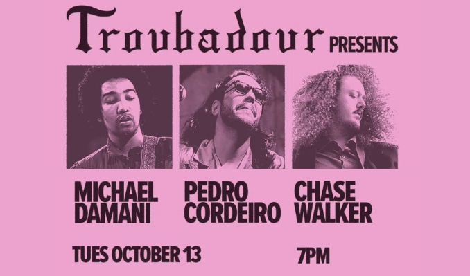 Michael Damani/Pedro Cordeiro/Chase Walker